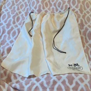 Coach dust bag, large 23x18